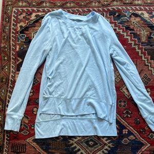 Alo ligh blue sweater/pullover